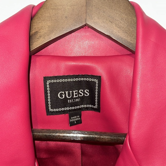 Cropped moto jacket - guess - Picture 2 of 6